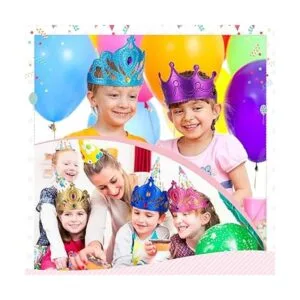 Juego de 66 tiaras de espuma de princesa coronas de_3