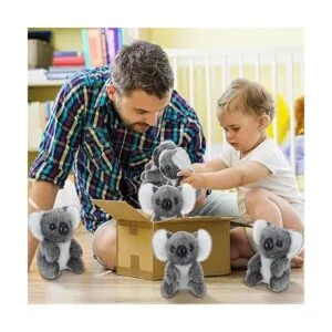 6 piezas de oso Koala de peluche de animal de peluche_6