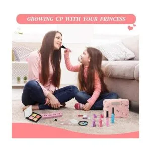 Kit de maquillaje para niñas con bolsa de cosméticos_6
