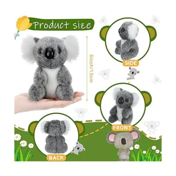 6 piezas de oso Koala de peluche de animal de peluche_2