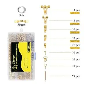 Kit para colgar fotos herramienta para colgar marcos de_3