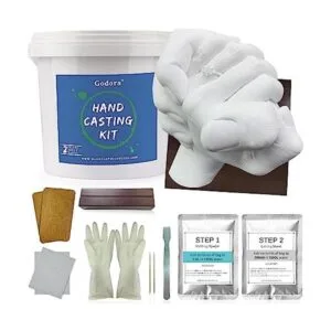 Godora Kit de moldeo de manos para parejas y actividades_1