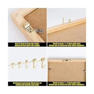 Kit para colgar fotos herramienta para colgar marcos de_5