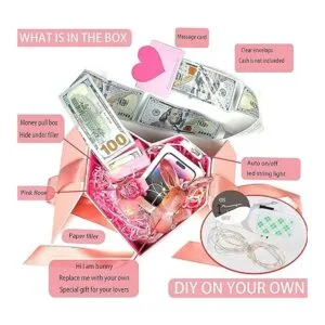 Caja de dinero para regalo en efectivo caja de regalo de_3