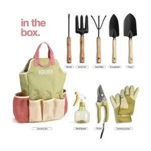 Juego de 10 herramientas de jardinería El kit completo_3