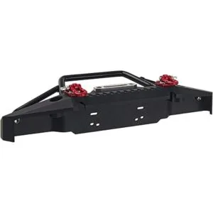 Vgoohobby Parachoques delantero de aluminio con faros LED_5