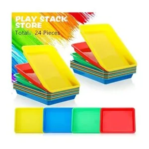 Jetec Bandeja de plástico para actividades infantiles_7