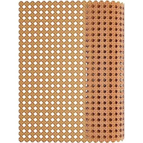 Cintas de caña de ratán de plástico de 17 x 5 pies rollo_1