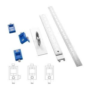 TOURACE Juego de herramientas de gabinete para manijas y_6