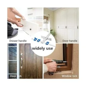 TOURACE Juego de herramientas de gabinete para manijas y_5