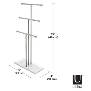 Umbra Trigem Organizador de joyería de mesa con niveles_2