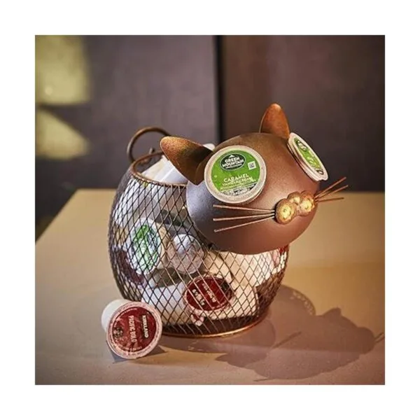 Aayla Diseño de gato novedoso para soporte de cápsulas de_2