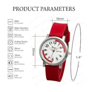 Blekon Reloj de enfermería original Colores médicos_2