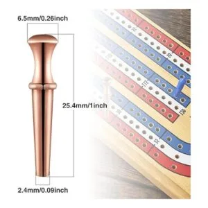 96 clavijas de metal para cribbage para tablero de_2