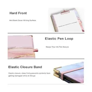 Ospelelf Portapapapeles con bloc de notas forrado_6