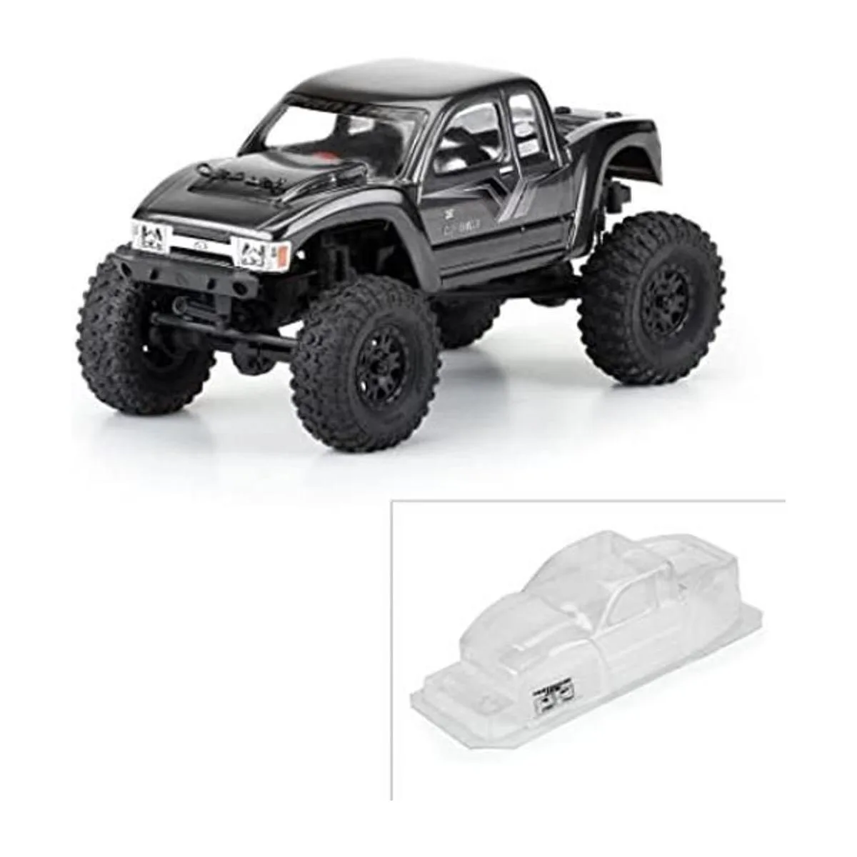 Proline Racing Cliffhanger 124 Cuerpo transparente de_1