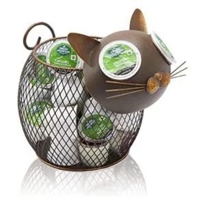 Aayla Diseño de gato novedoso para soporte de cápsulas de_1