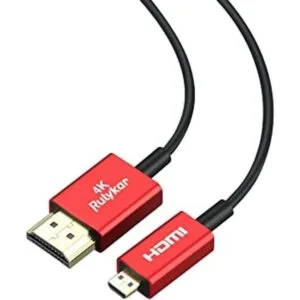Micro HDMI largo 4K a HDMI 9.8FT3M ultra alta velocidad_1
