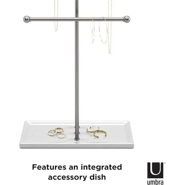 Umbra Trigem Organizador de joyería de mesa con niveles_4