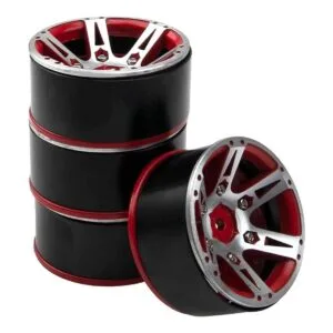 ShareGoo 4 llantas de metal de 4 piezas de 4 pulgadas de_5