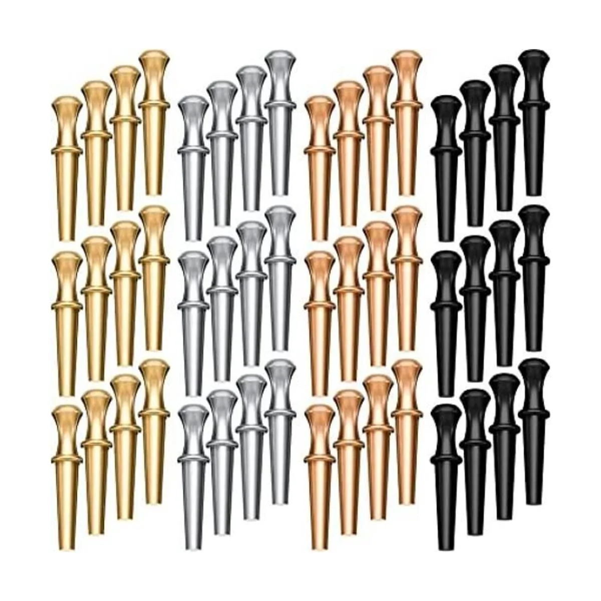 96 clavijas de metal para cribbage para tablero de_1