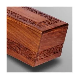 S.B.ARTS Caja de urnas de recuerdo de madera urnas de_5