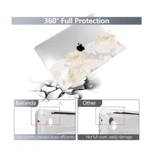 Batianda Elegante funda de diseño para MacBook Pro de 13_5