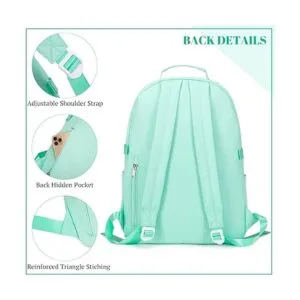 MIRLEWAIY Paillette Mochila escolar para adolescentes y_6