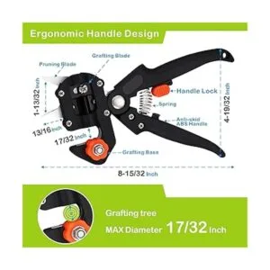 Kit de herramientas de injerto de jardín para árboles_2