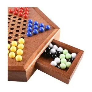 Damas chinas de madera de 12.7 pulgadas con cajones 12_6