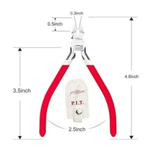 P.I.T. Pinza de modelo pinza fina de una sola hoja para_5