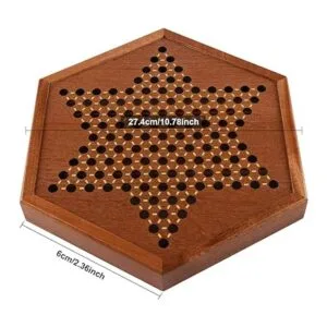 Damas chinas de madera de 12.7 pulgadas con cajones 12_4