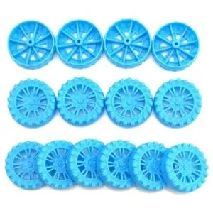 EUDAX 300 piezas de 1.181 in x 0.315 in rollo de plástico_6