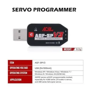 AGFRC Tarjeta de programador servo USB para Servos AGFRC_2