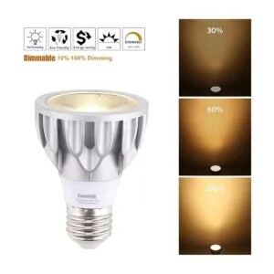 Bombillas LED PAR20 Familite 12 W luz foco regulable de_2