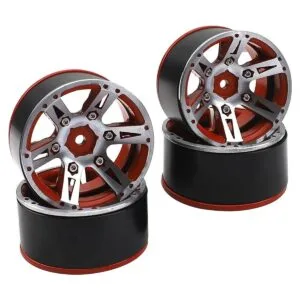 ShareGoo 4 llantas de metal de 4 piezas de 4 pulgadas de_3