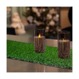 XLX TURF Camino de mesa de césped de 12 x 60 pulgadas_5