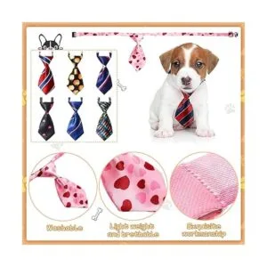 50 corbatas ajustables para el cuello del perro 50 tipos_6