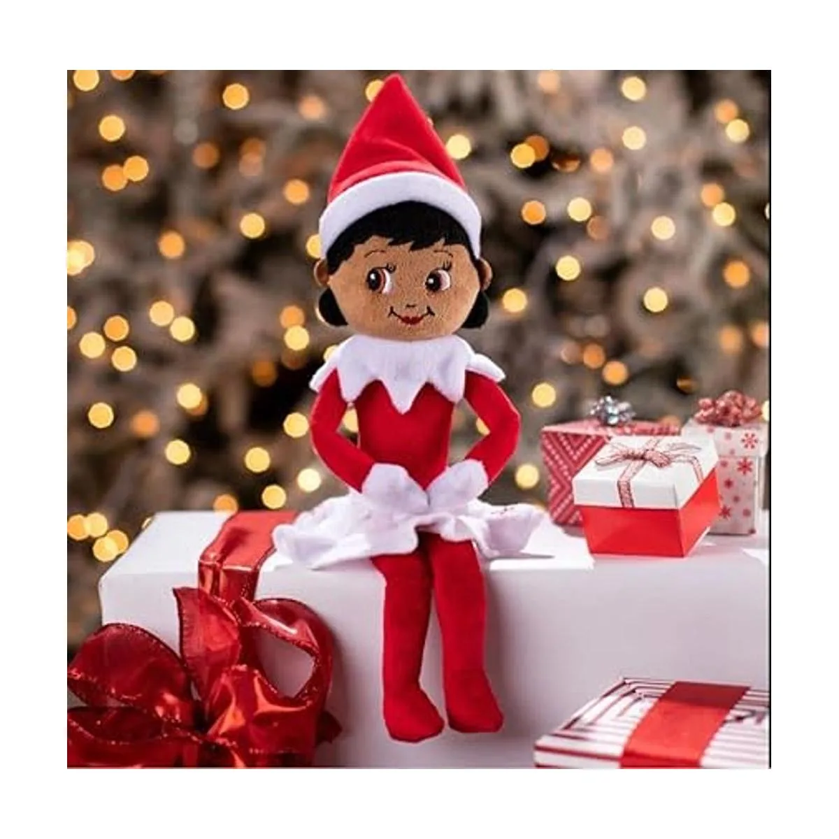 The Elf on the Shelf Plushee Pal Snuggler Elf Dark Tone_2