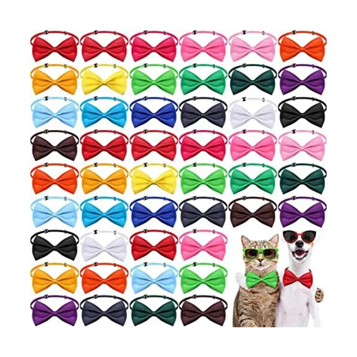 100 corbatas para perros con cuello ajustable de 19_1