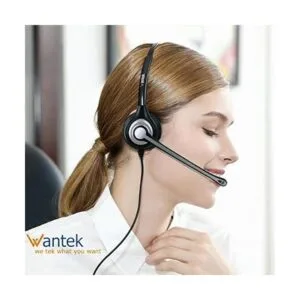Wantek Auriculares de teléfono con cable mono con_2