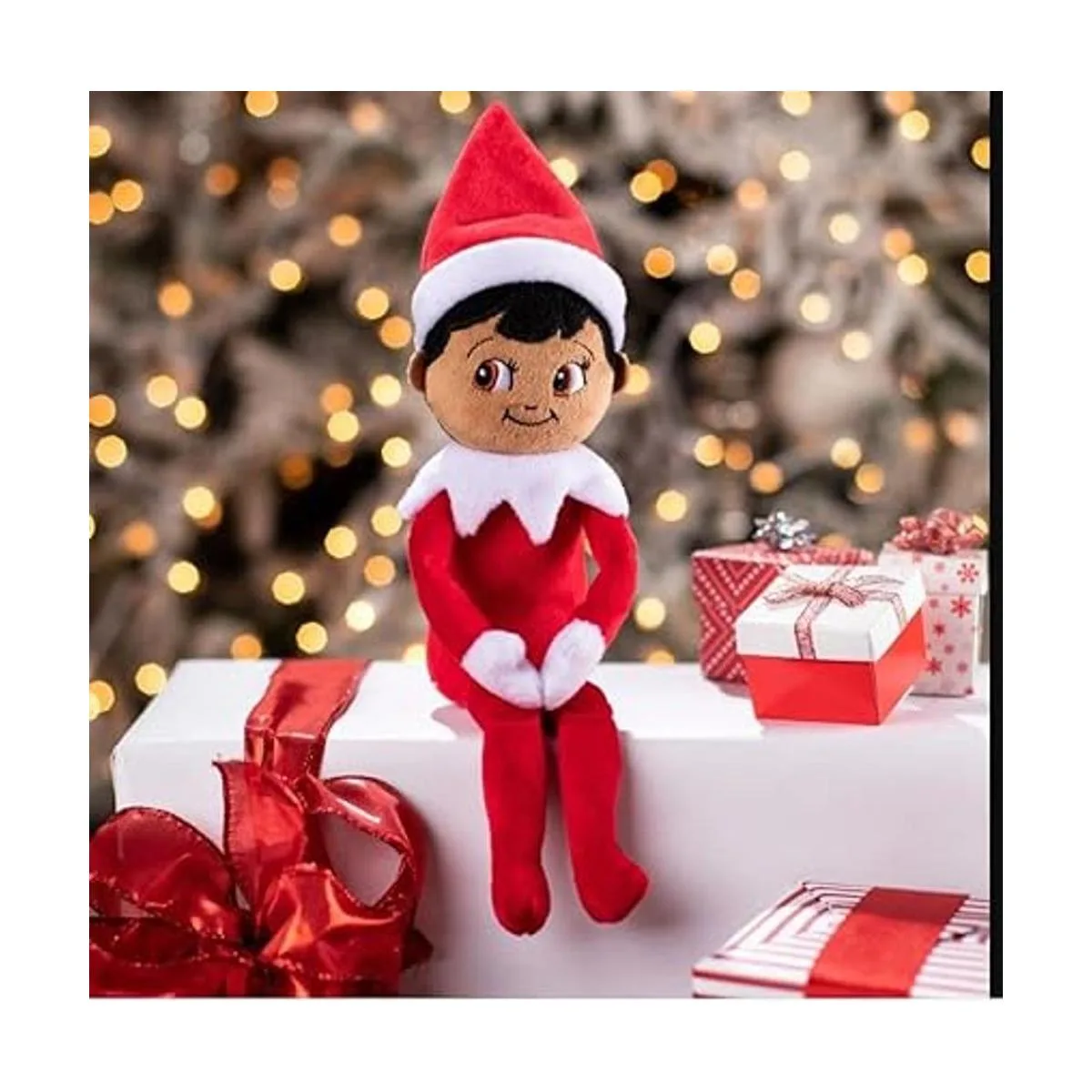 The Elf on the Shelf Plushee Pal Snuggler Elf Dark Tone_3
