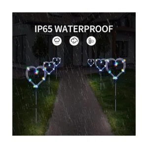 Luces solares de jardín luces de fuegos artificiales al_4