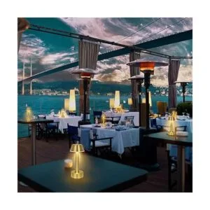 Egobasic Lámpara de mesa recargable inalámbrica portátil_2