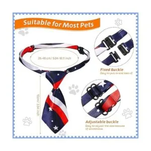 50 corbatas ajustables para el cuello del perro 50 tipos_2