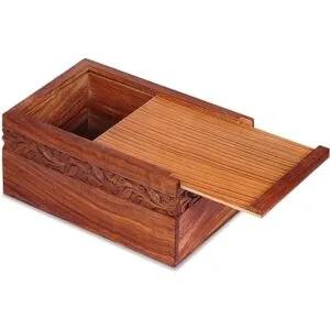 S.B.ARTS Caja de urnas de recuerdo de madera urnas de_7