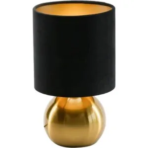 Lámpara de noche pequeña lámpara de mediados de siglo con_1