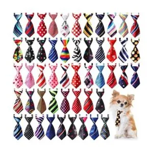 50 corbatas ajustables para el cuello del perro 50 tipos_1