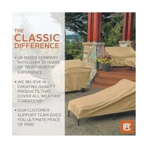 Funda para tumbonas Terrazzo de Classic Accessories M_4