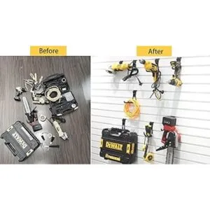 ATOOLA Garage Slatwall Accessories Ganchos y ganchos_5